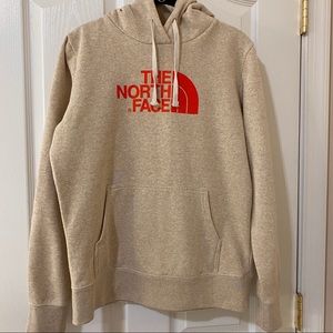 Orange Pullover Hoodie Womens 